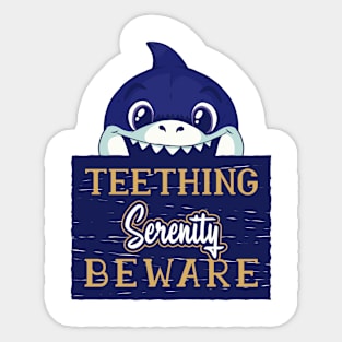 Serenity - Funny Kids Shark - Personalized Gift Idea - Bambini Sticker